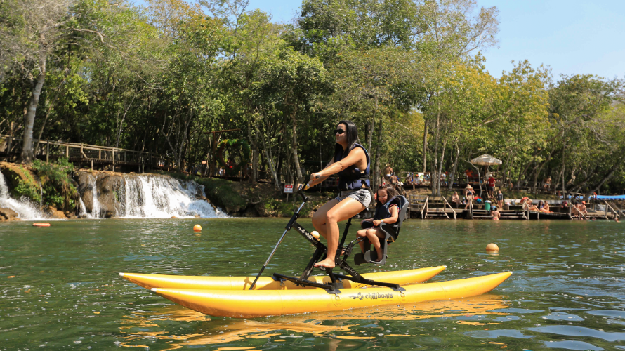 Eco Park Porto da Ilha - Bike Boat — Bonito MS Brazil ecotourism tour photo 6