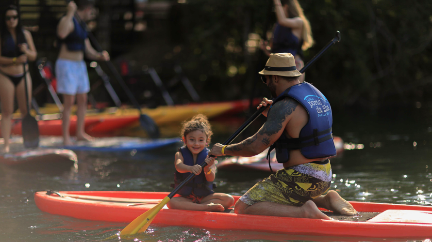 Eco Park Porto da Ilha - Stand UP — Bonito MS Brazil ecotourism tour photo 2
