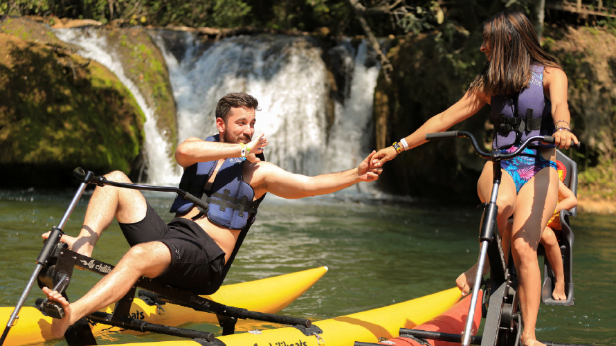 Eco Park Porto da Ilha - Bike Boat — Bonito MS Brazil ecotourism tour photo 2