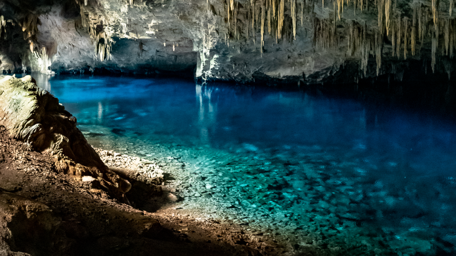 Gruta do Lago Azul — Bonito MS Brazil ecotourism tour photo 3