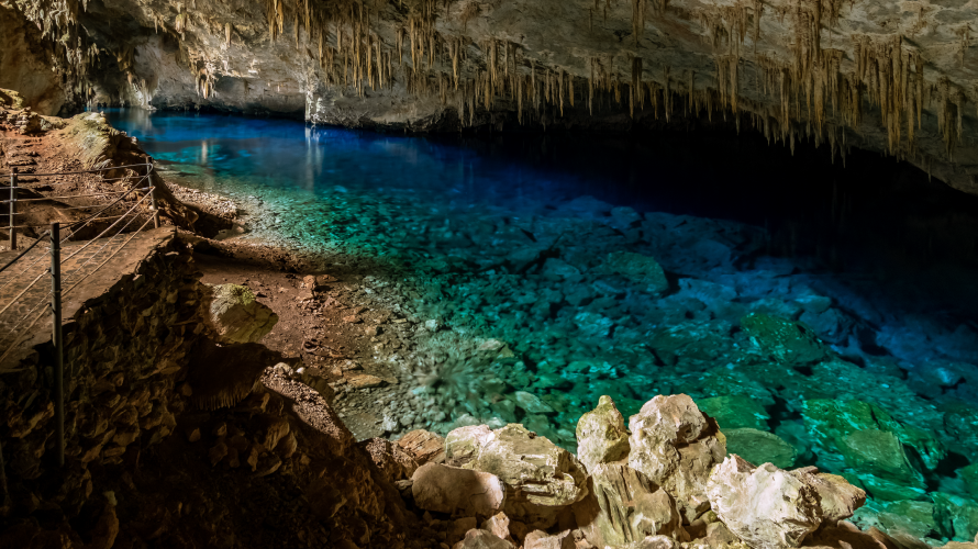 Gruta do Lago Azul — Bonito MS Brazil ecotourism tour photo 4
