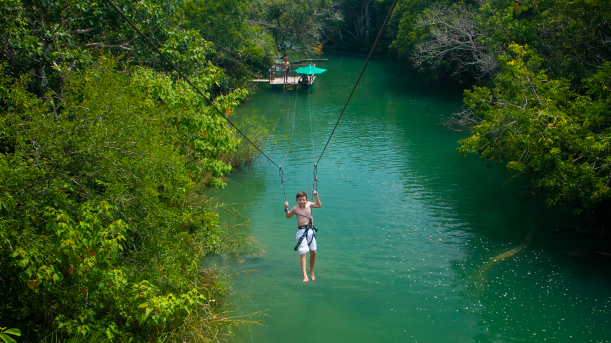 Cabanas Aventura - Bóia Cross e Arvorismo [Combo] — Bonito MS Brazil ecotourism tour photo 4
